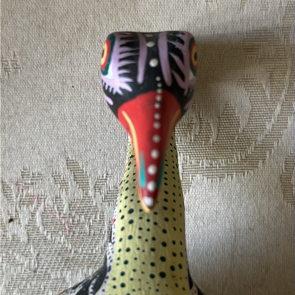 Francisco Fabian Ojeda Oaxacan Mexican Folk Art wood bird carving - Picture 10 of 12